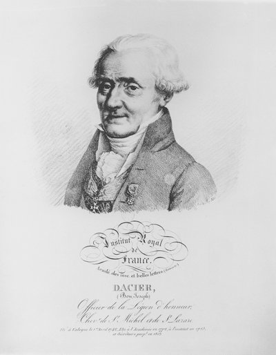 Bon-Joseph Dacier from 
